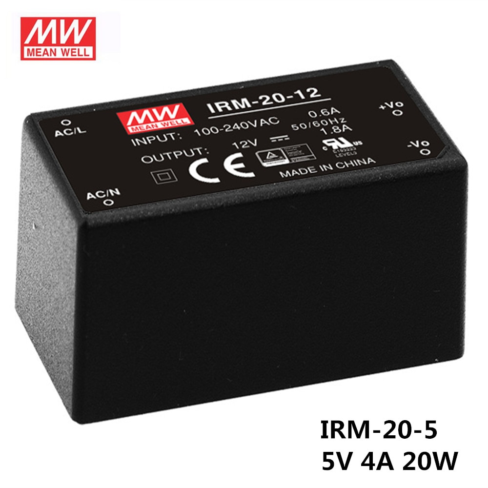 MEAN WELL IRM-20-5 5V 4A meanwell IRM-20 5V 20W ..
